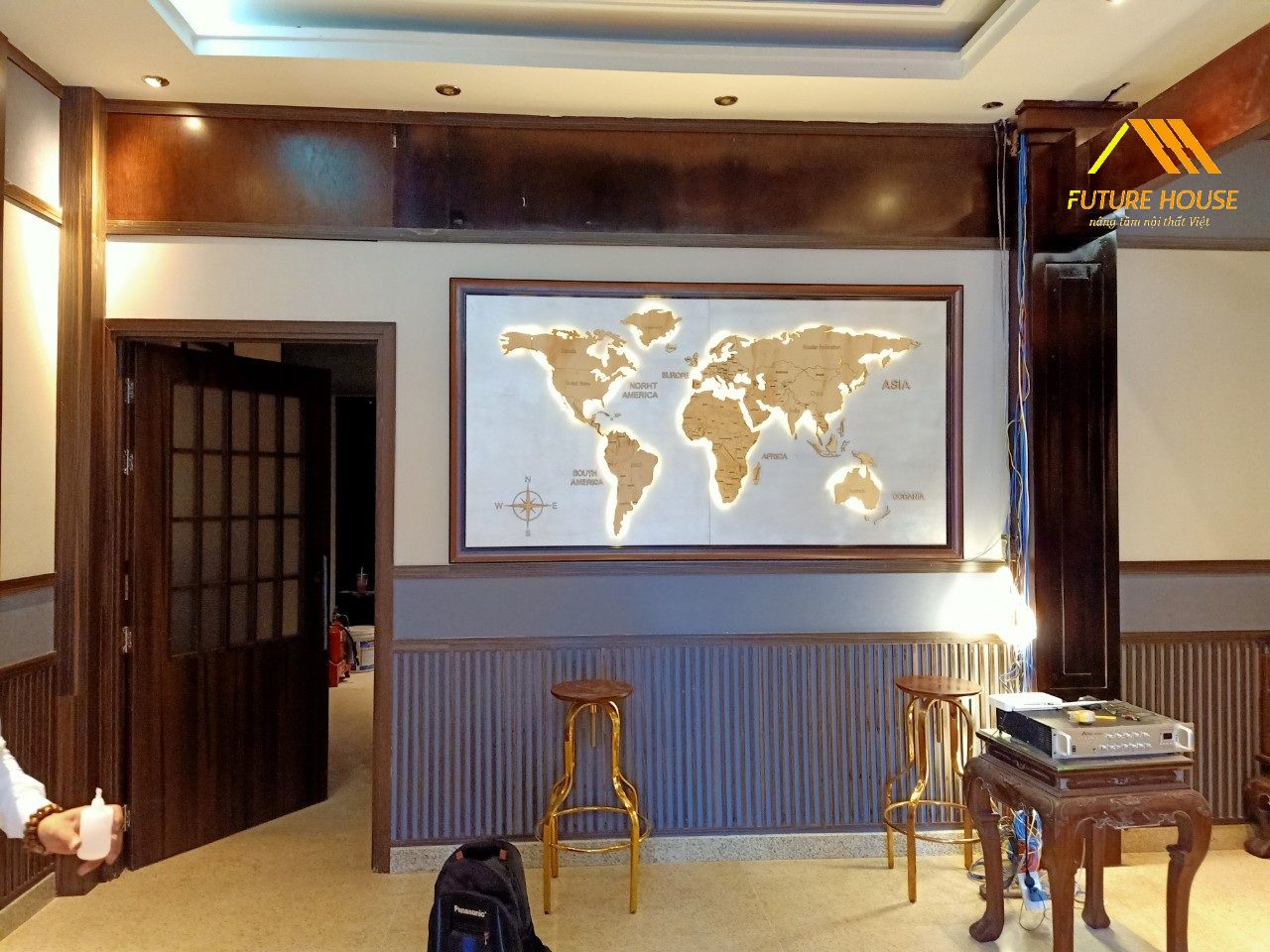bản đồ decor