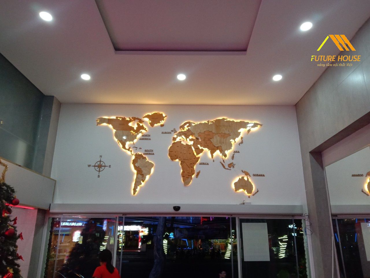 bản đồ gỗ đẹp