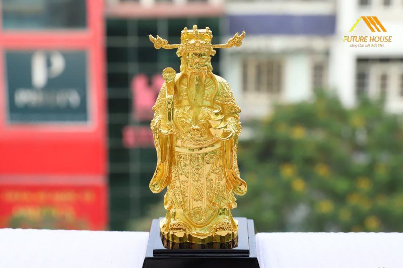 Tượng Thần Tài Dát Vàng, Mạ Vàng Hút Tài Vận Cho Gia Chủ