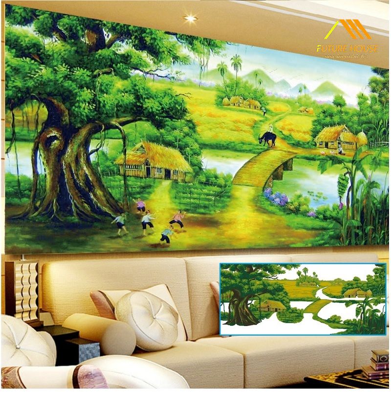 Tranh Đính Đá Mừng Tân Gia, Món Quà Ý Nghĩa Và Độc Đáo