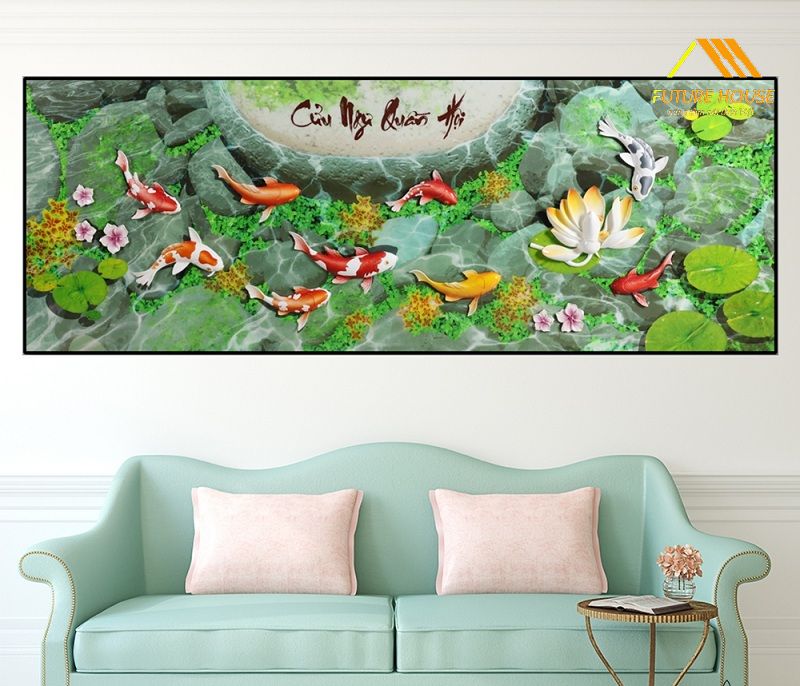Cửu Ngư Quần Hội - Món Quà Mừng Tân Gia Đầy Ý Nghĩa