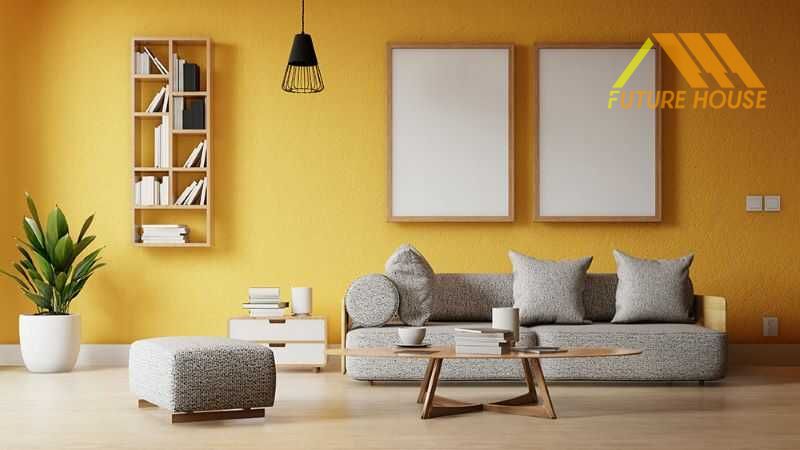 Màu vàng mang đến năng lượng cho nội thất nhà bạn